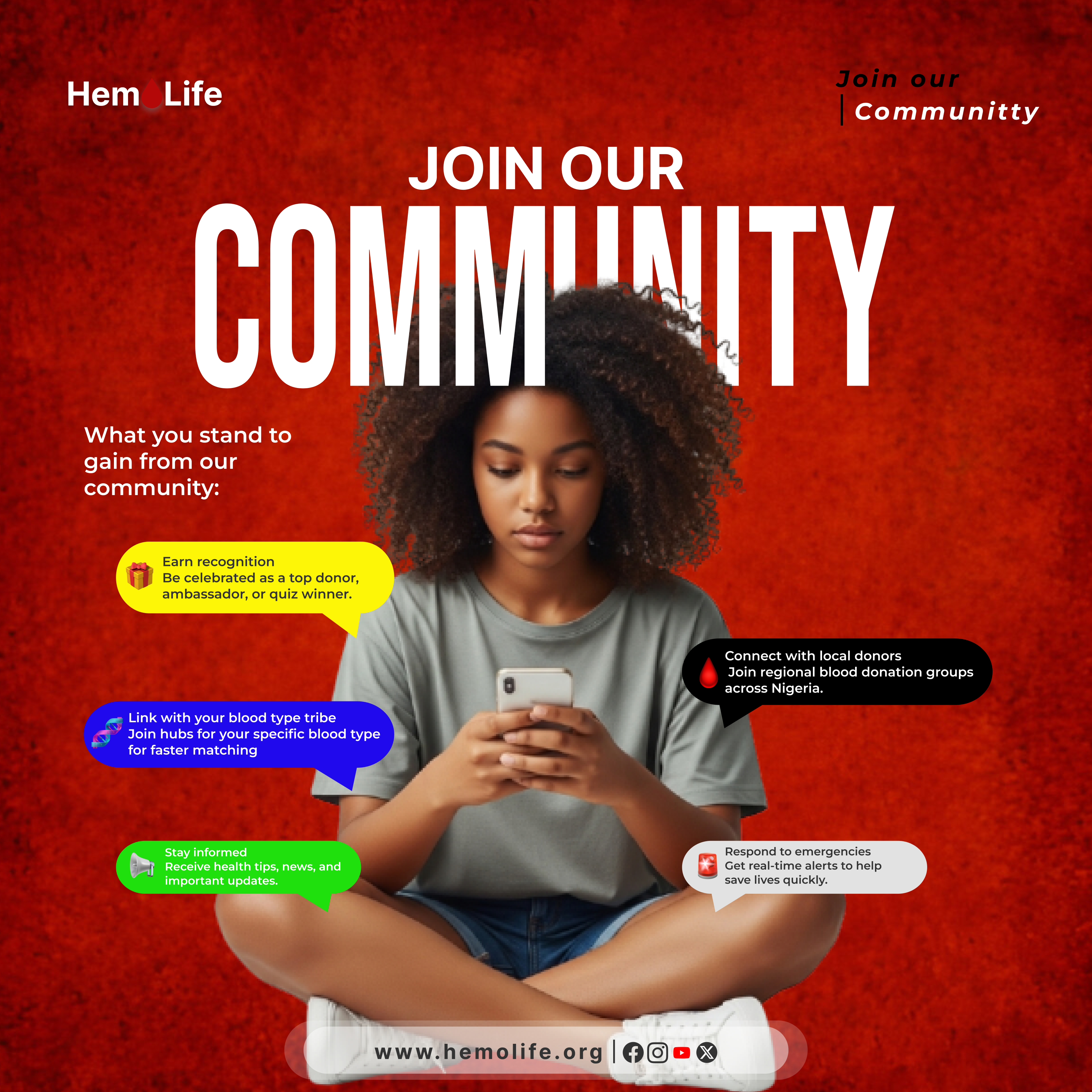 Join hemo community